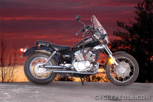 Virago XV250 V-Star 250 Yamaha Motorcycle Manual - Cyclepedia